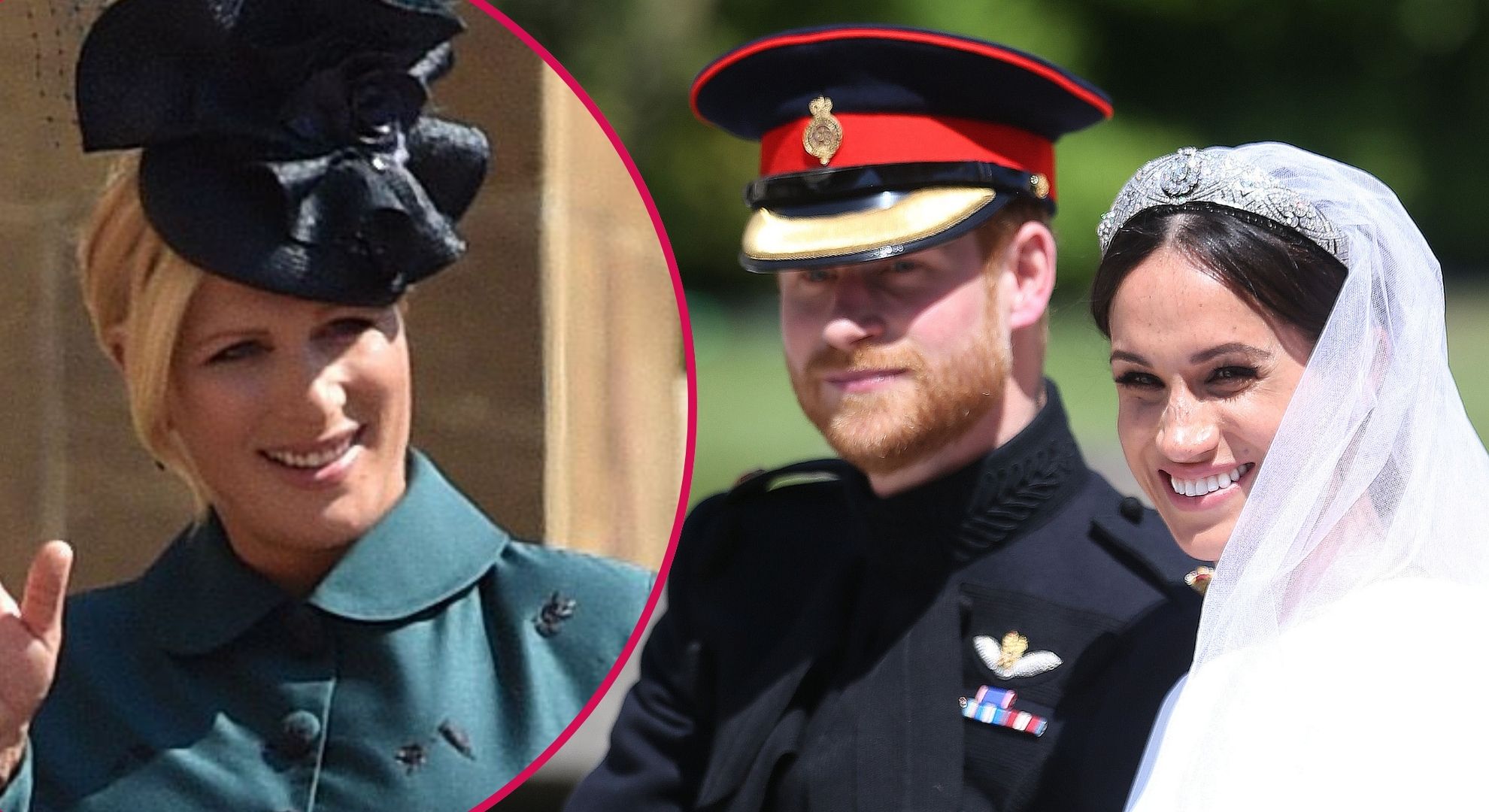 Zara Tindall’s ‘unconcealed jaw drop’ at Harry and Meghan’s wedding explained