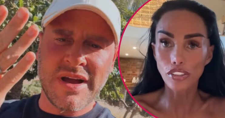 Lee Andrews on a podcast / Katie Price