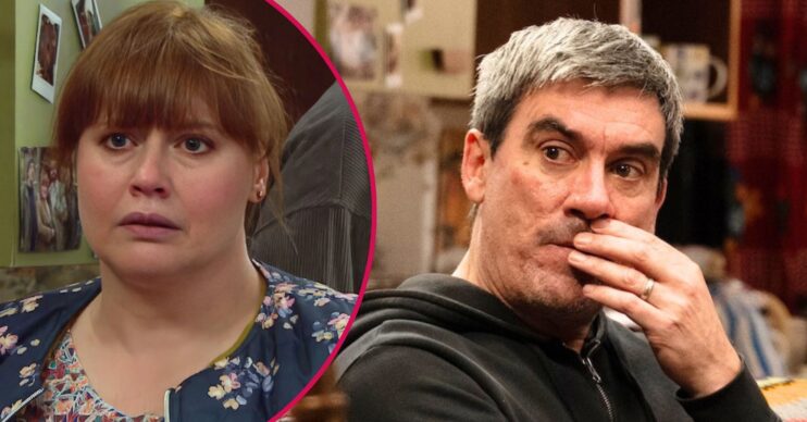 Lydia and Cain in Emmerdale (Credit: ITV)