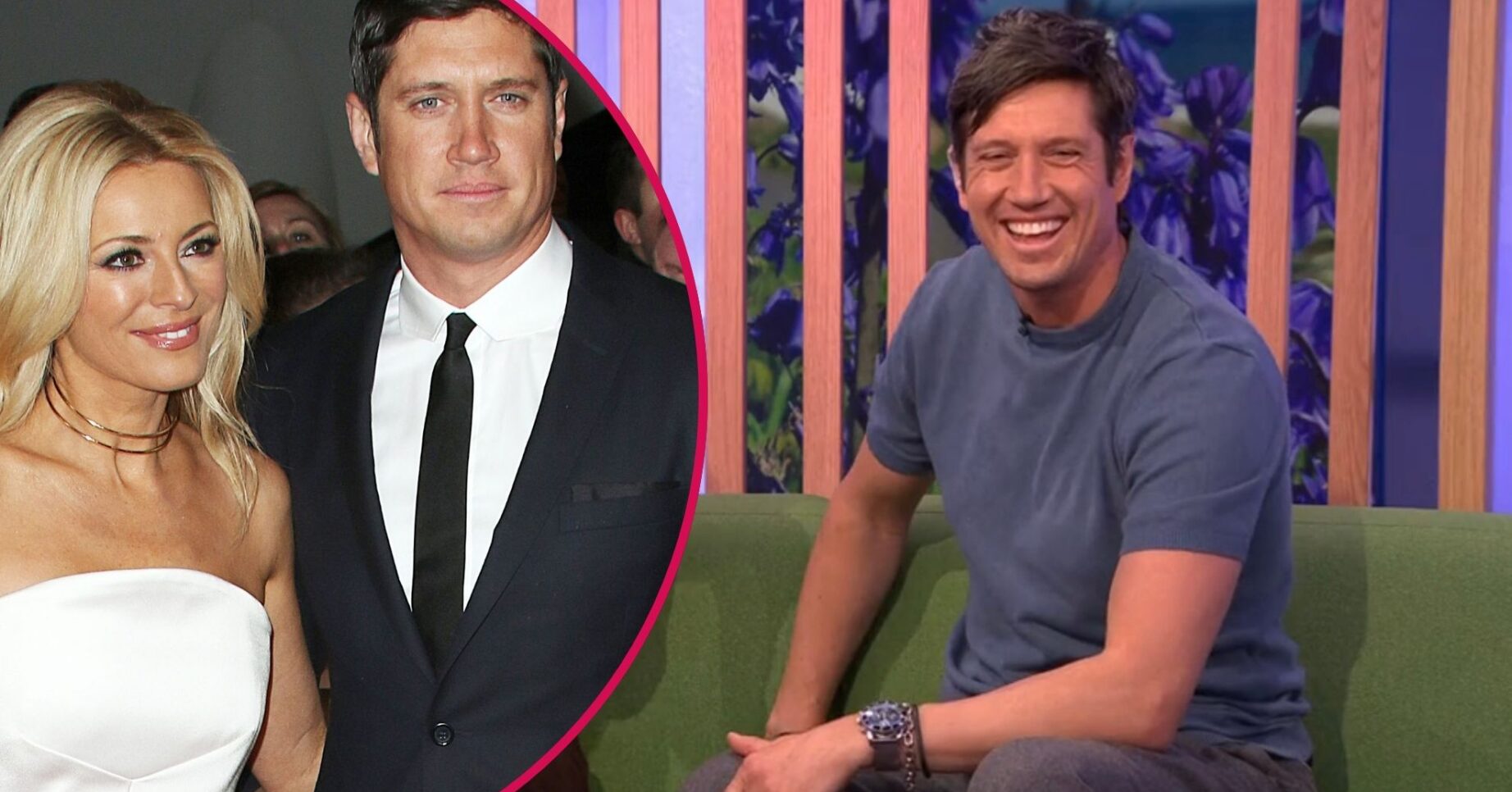 Tess Daly and Vernon Kay / Vernon Kay smiling
