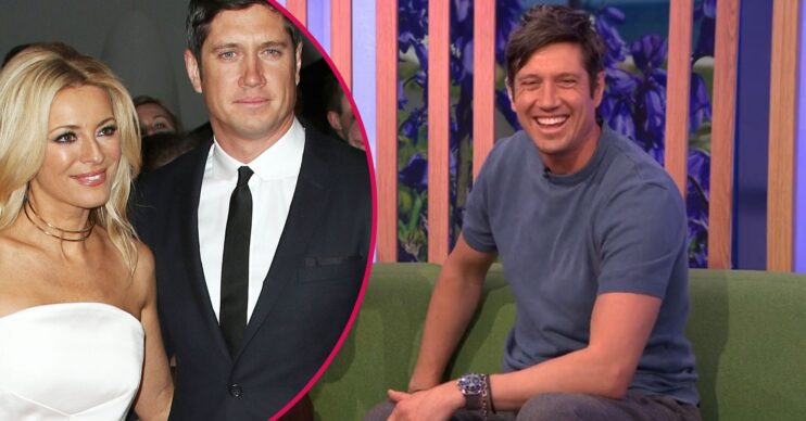Tess Daly and Vernon Kay / Vernon Kay smiling