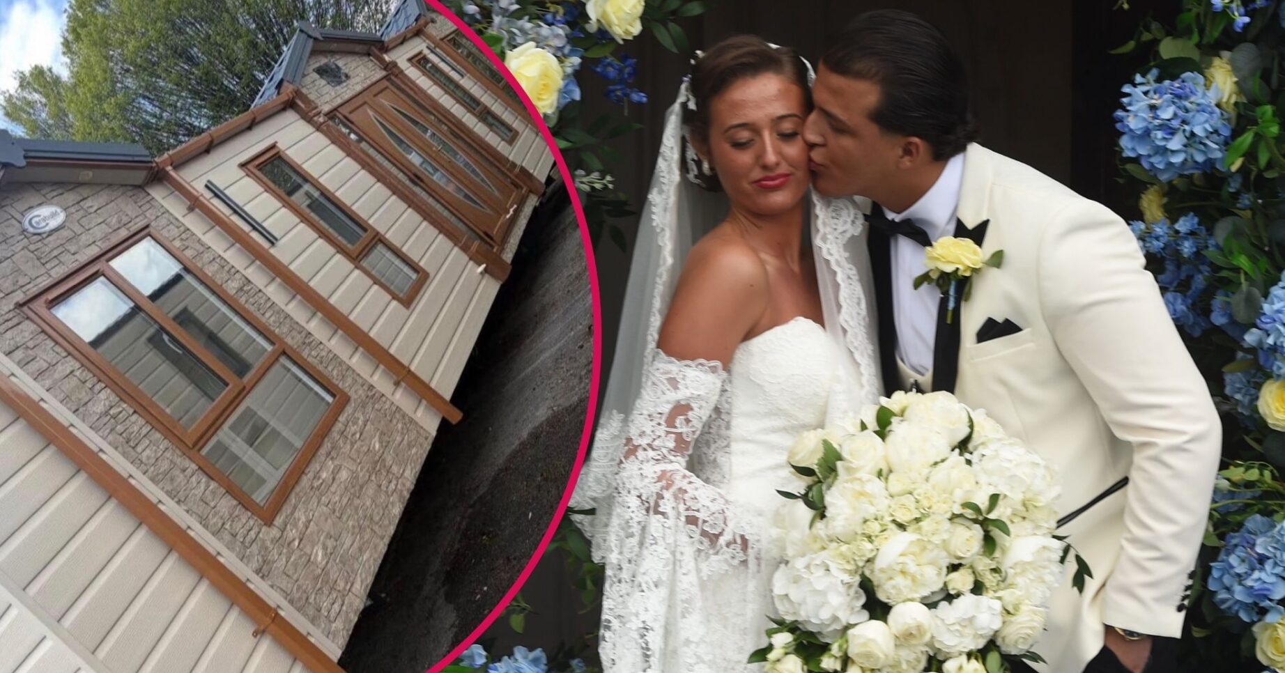 Venezuela Fury's caravan home / Venezuela Fury and Noah Price on their wedding day