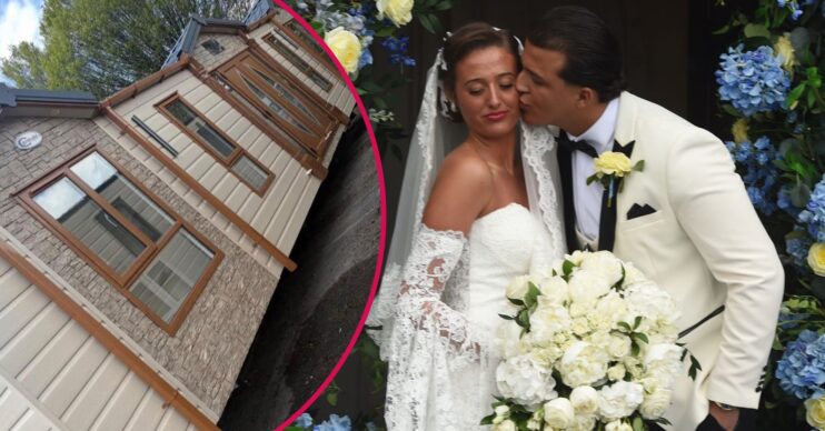 Venezuela Fury's caravan home / Venezuela Fury and Noah Price on their wedding day
