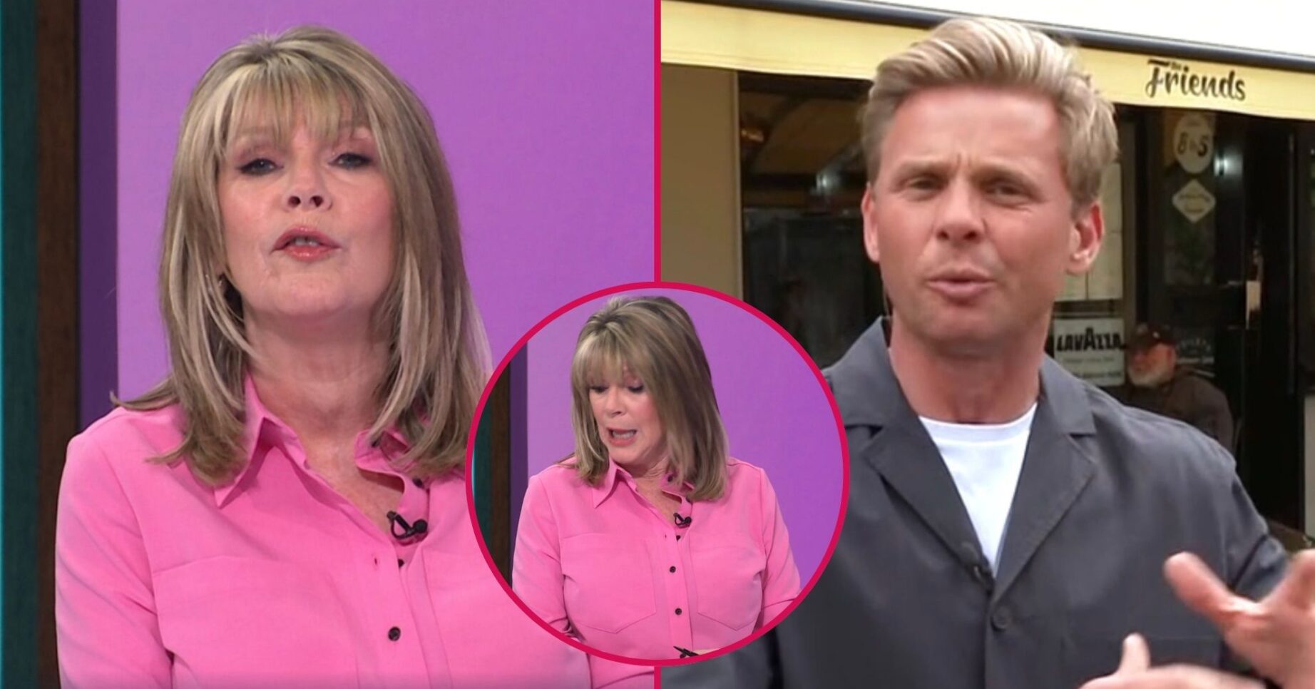 Ruth Langsford and Jeff Brazier on Loose Women