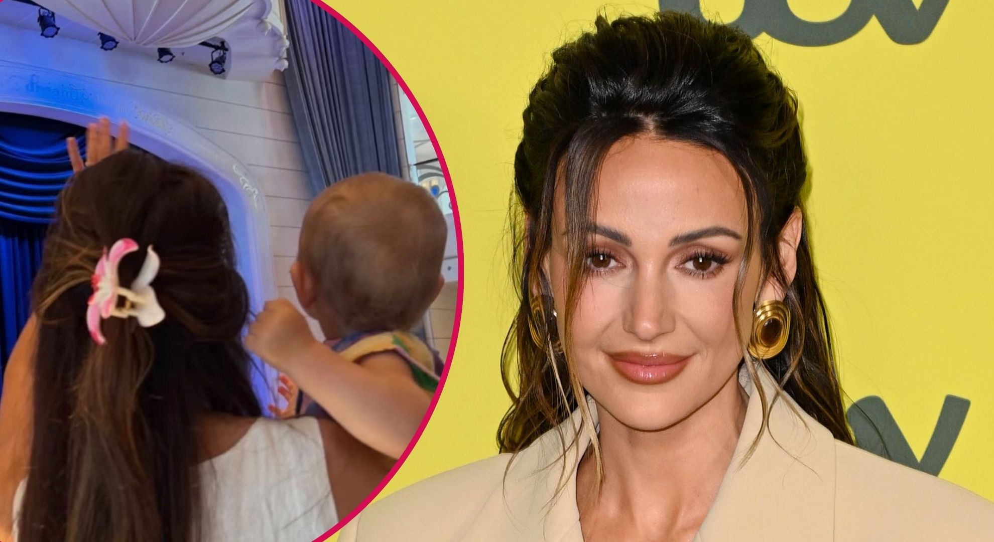 Michelle Keegan melts fans’ hearts as she shares rare look at baby Palma in adorable holiday snaps