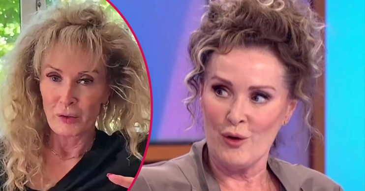 Beverley Callard looking serious