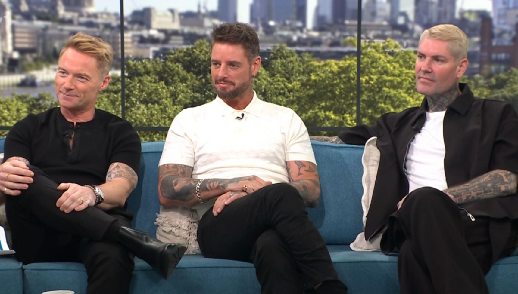 Ronan Keating, Keith Duffy, Shane Lynch