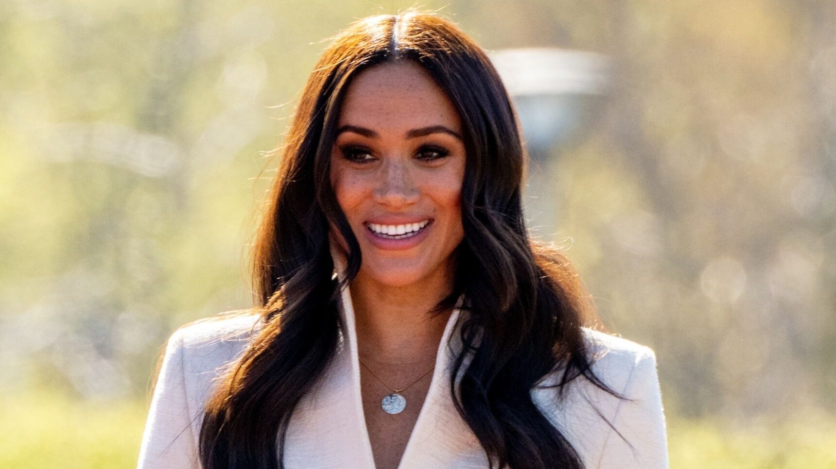 Meghan Markle smiling at Invictus Games