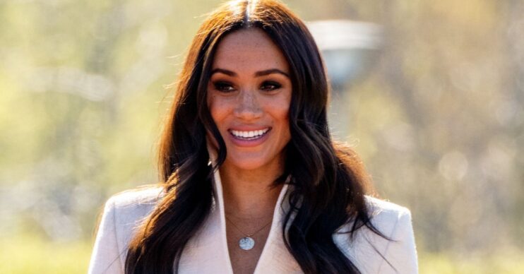 Meghan Markle smiling at Invictus Games