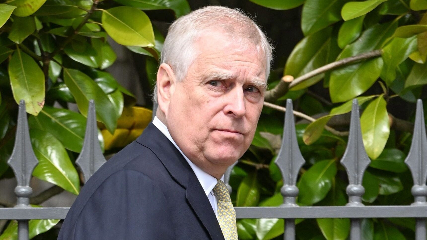 Andrew Mountbatten-Windsor at Easter service
