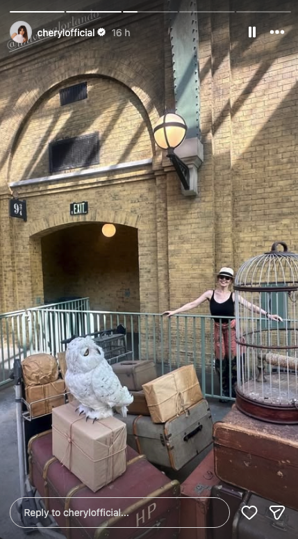 Cheryl at Harry Potter World in America