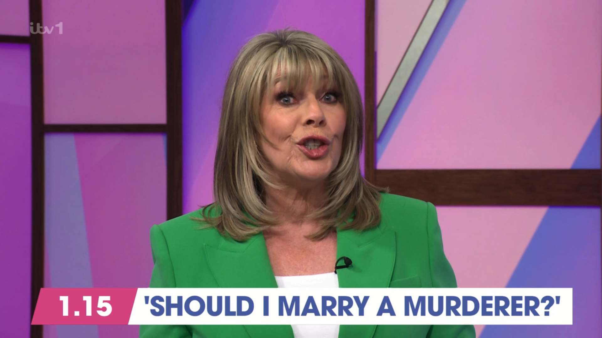 Ruth Langsford on Loose Women