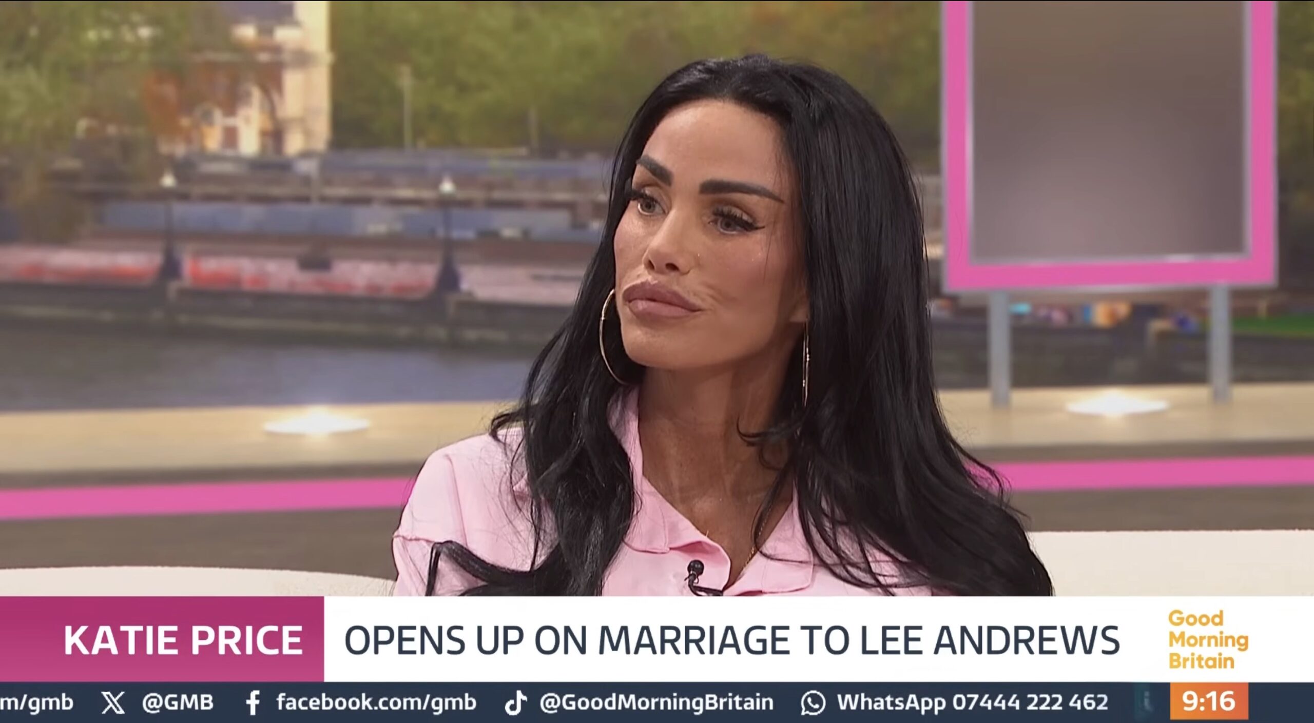 Katie Price on GMB