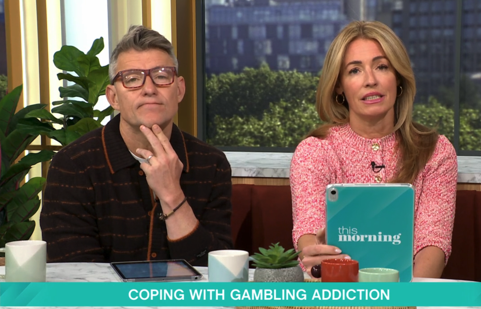 Ben and Cat on This Morning today