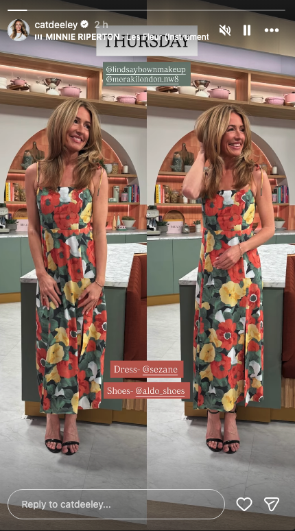 Cat Deeley on This Morning