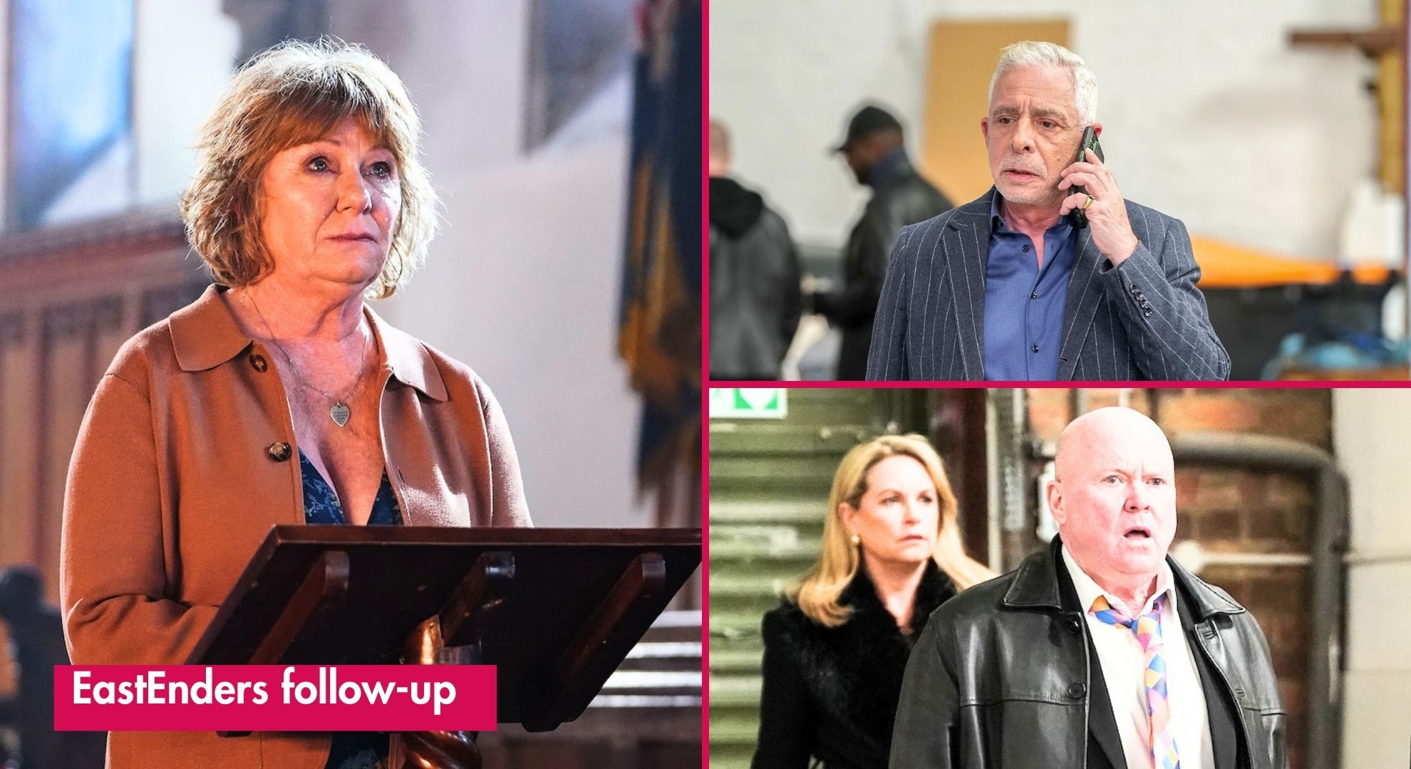 As Mark is kidnapped, Nigel’s funeral is thrown into chaos tomorrow when two familiar faces arrive