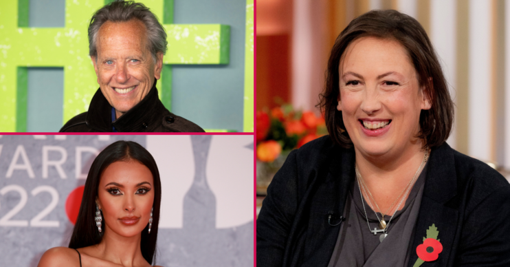 Maya Jama Richard E Grant Miranda Hart