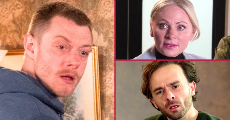 Coronation Street's Daniel, Lisa, David