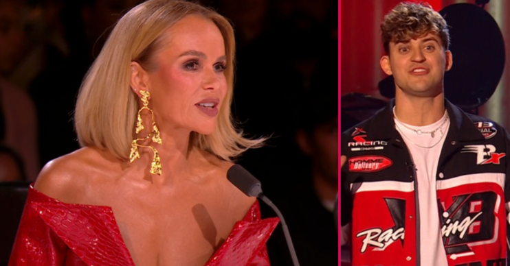 Amanda Holden and Fabian Fox on Britain's Got Talent