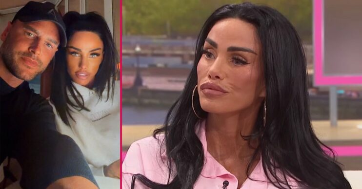 Katie Price and Lee Andrews / Katie Price on GMB