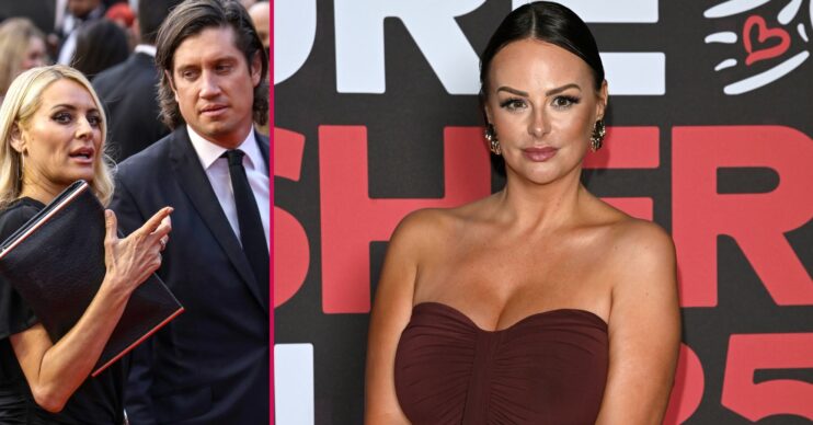 Tess Daly and Vernon Kay on the red carpet / Rhian Sugden on the red carpet