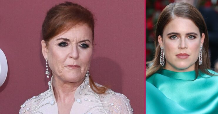ED composite of Sarah Ferguson and Princess Eugenie at different events