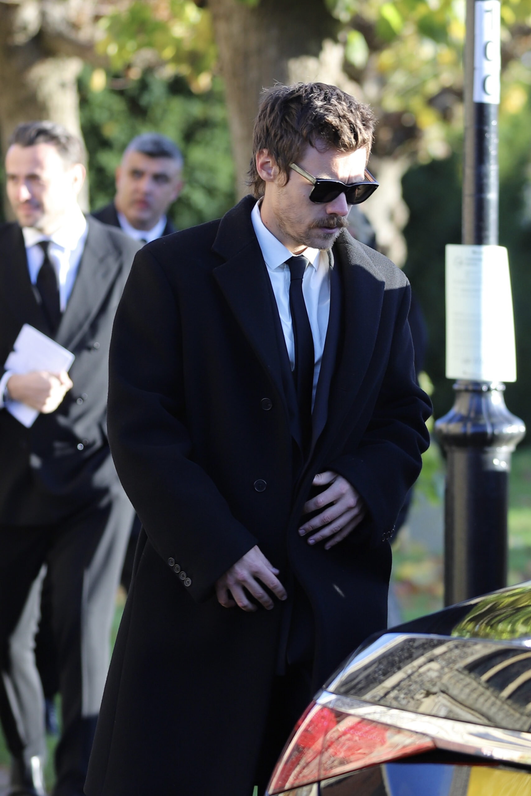 Harry Styles at Liam Payne's funeral