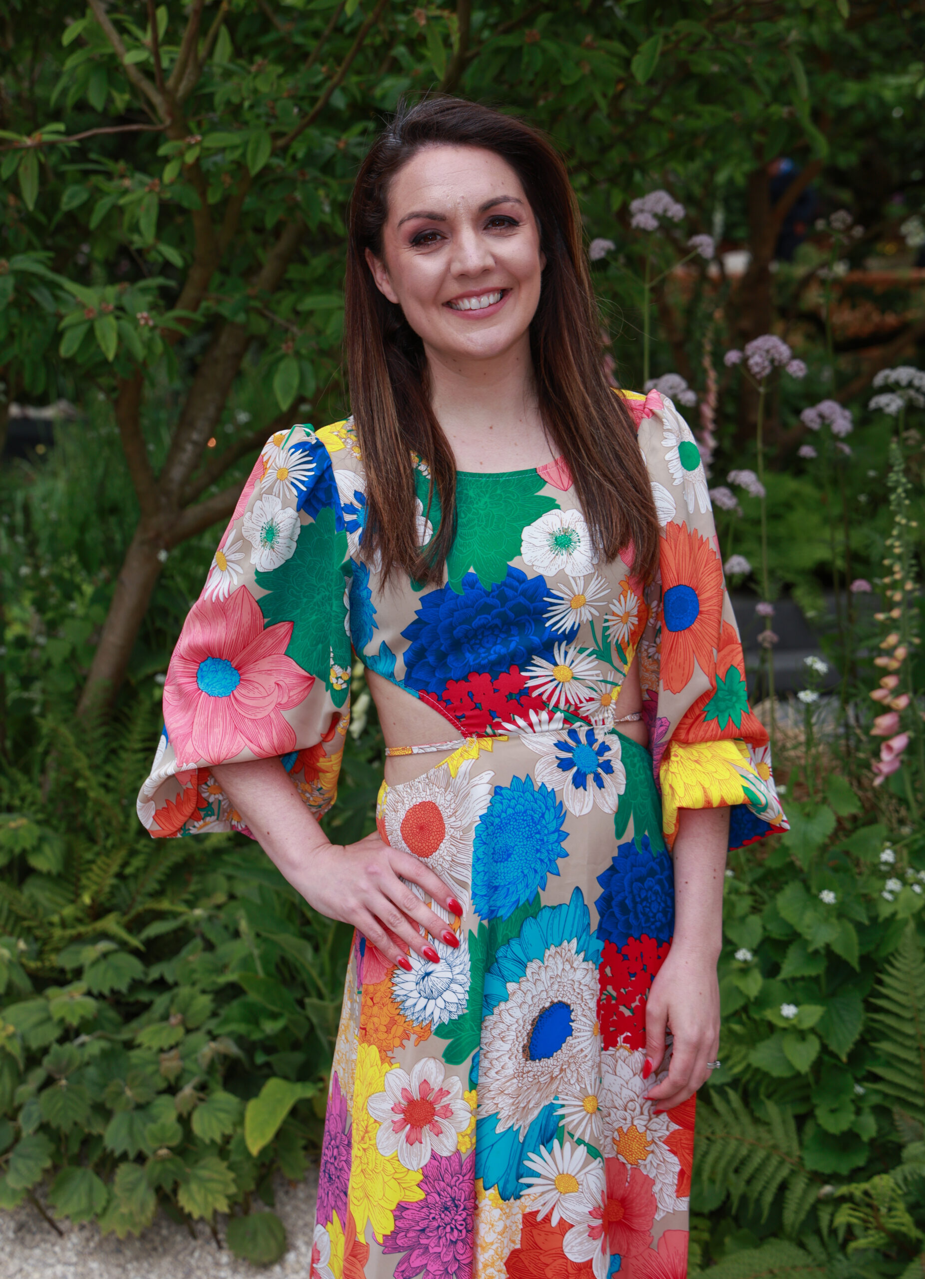 Laura Tobin at Chelsea Flower Show