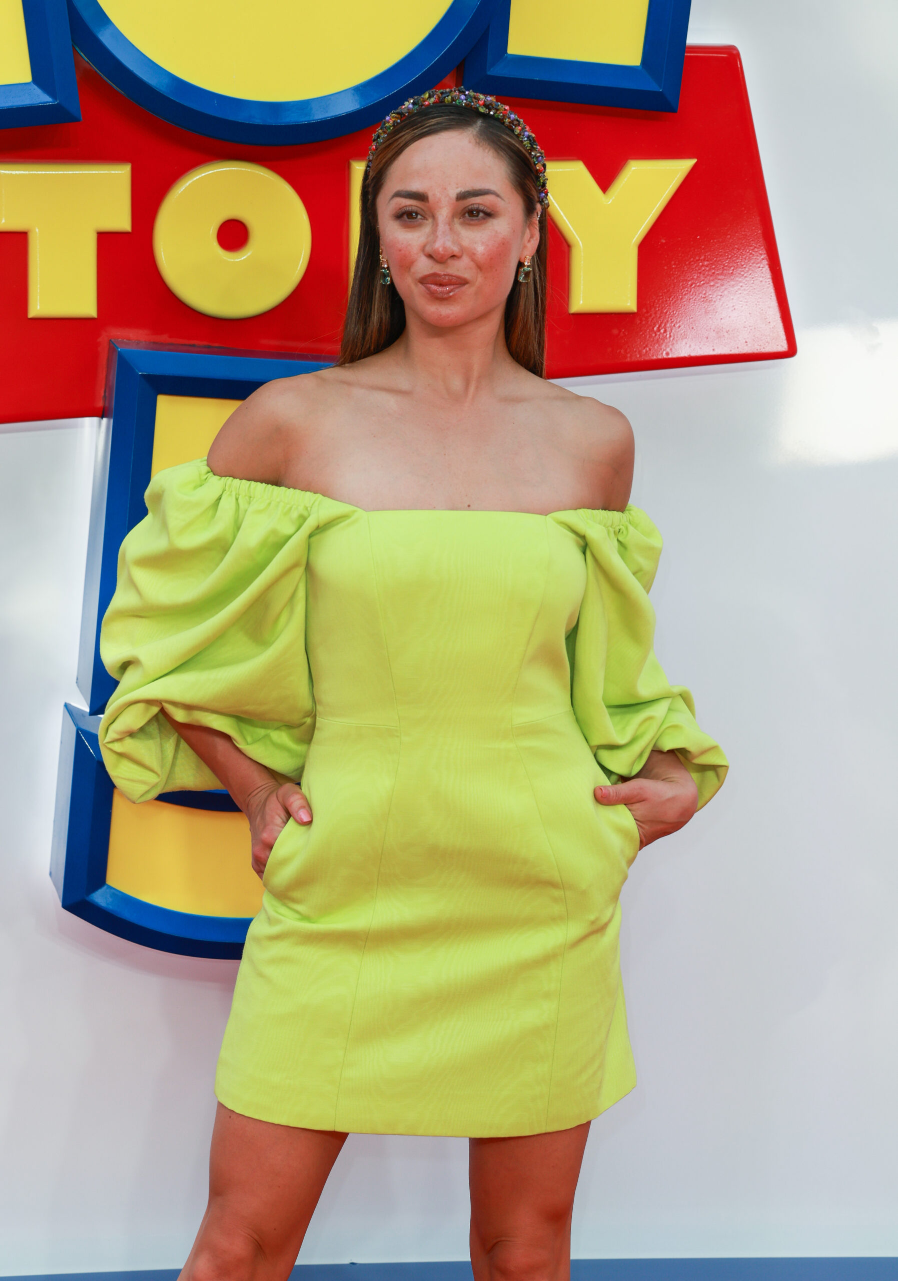Katya Jones smiling at event