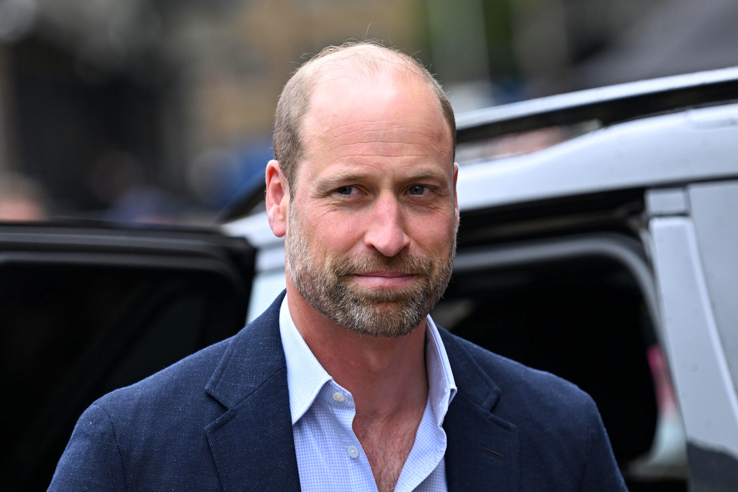 Prince William smiling