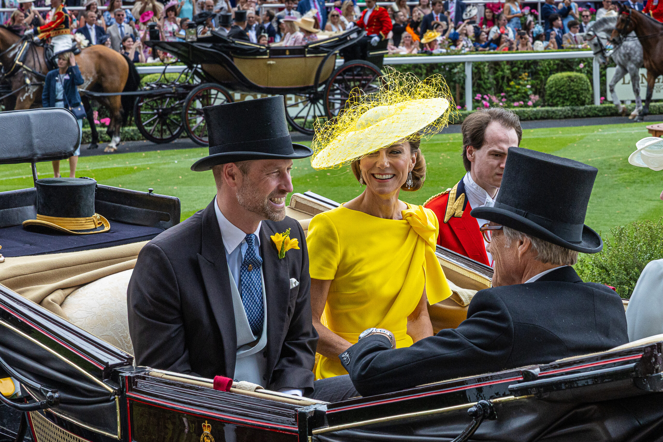Prince William and Princess Kate at Royal Ascot