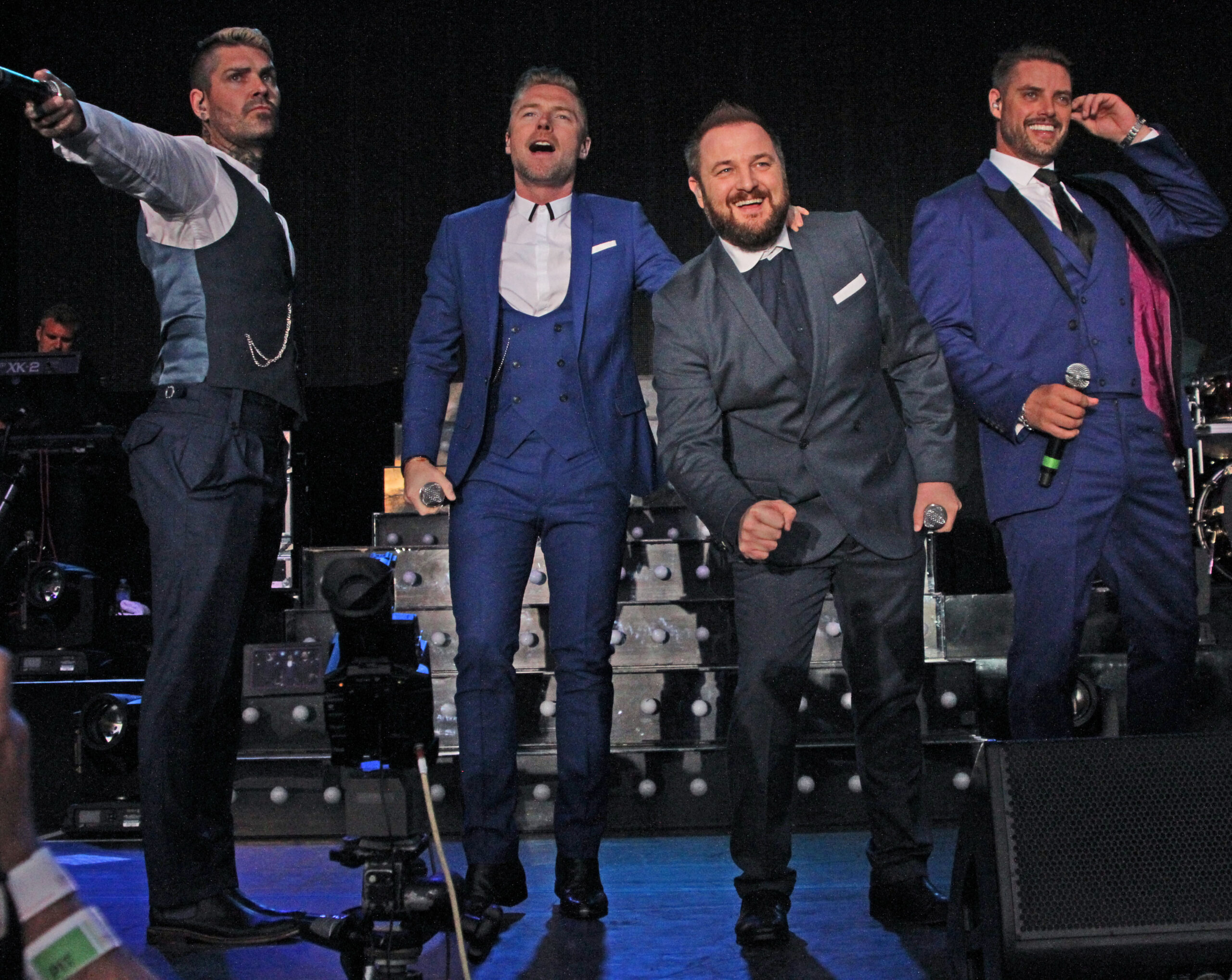 Boyzone on stage