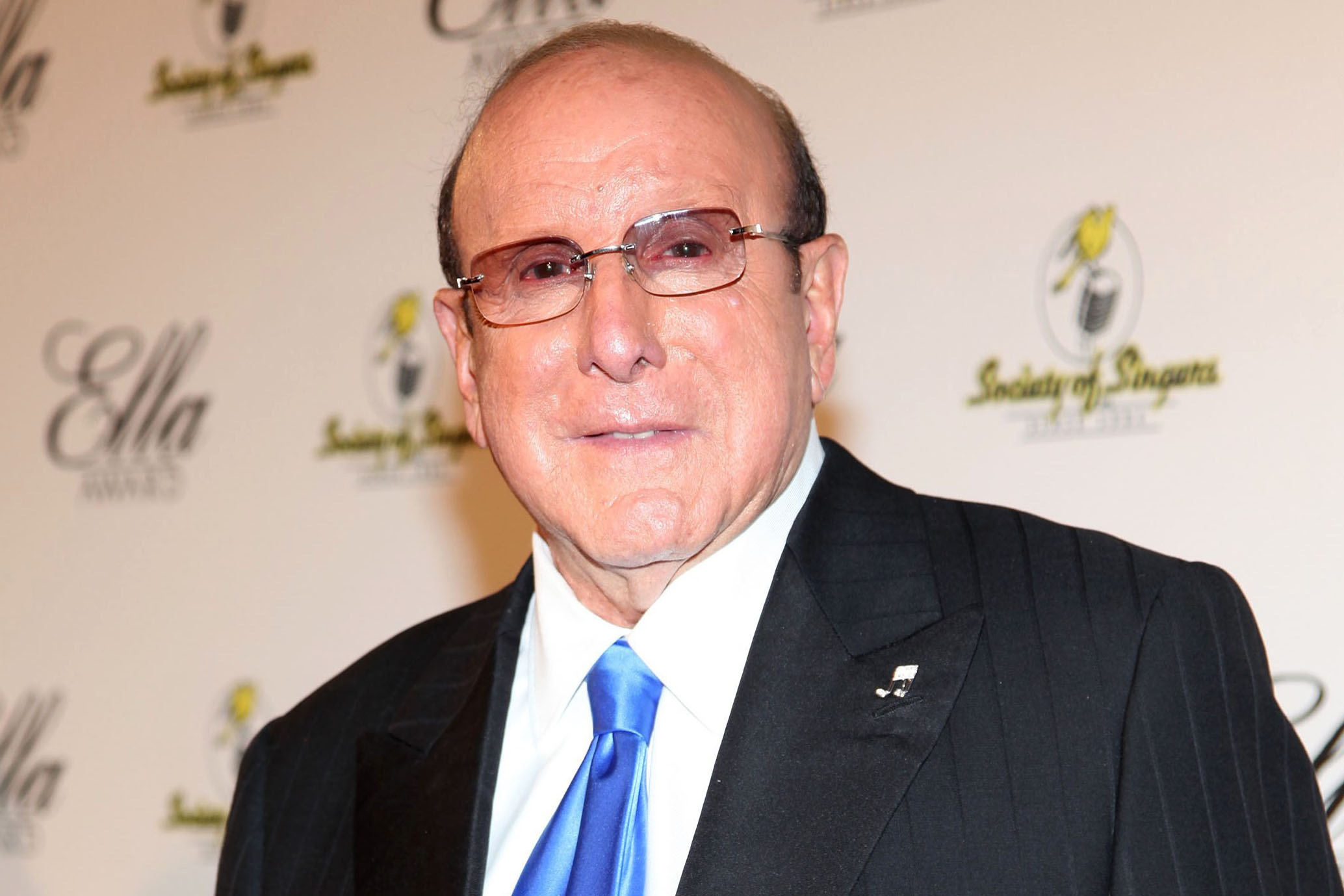 Clive Davis smiling
