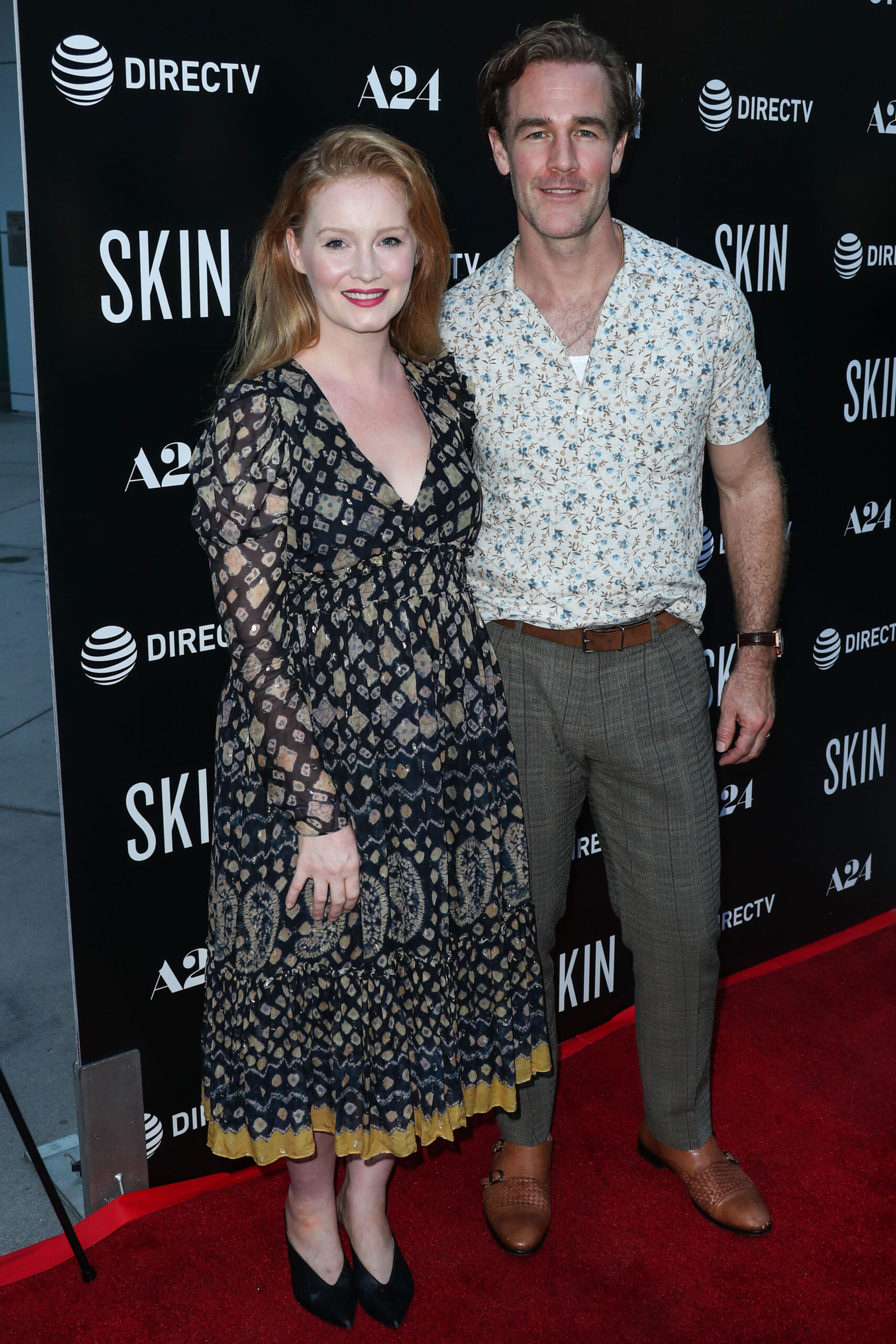 James Van Der Beek and wife Kimberly