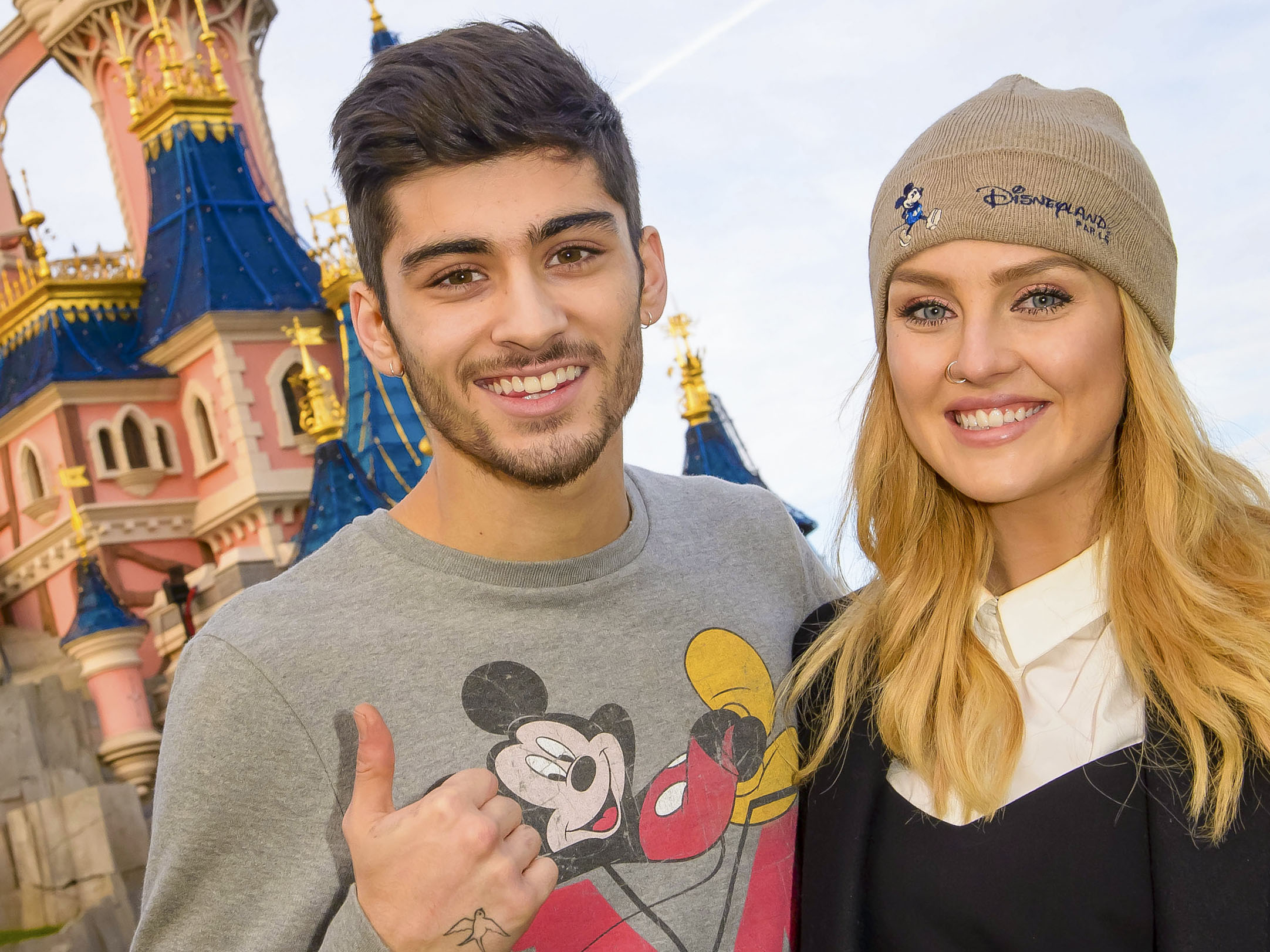 Zayn Malik and Perrie Edwards 