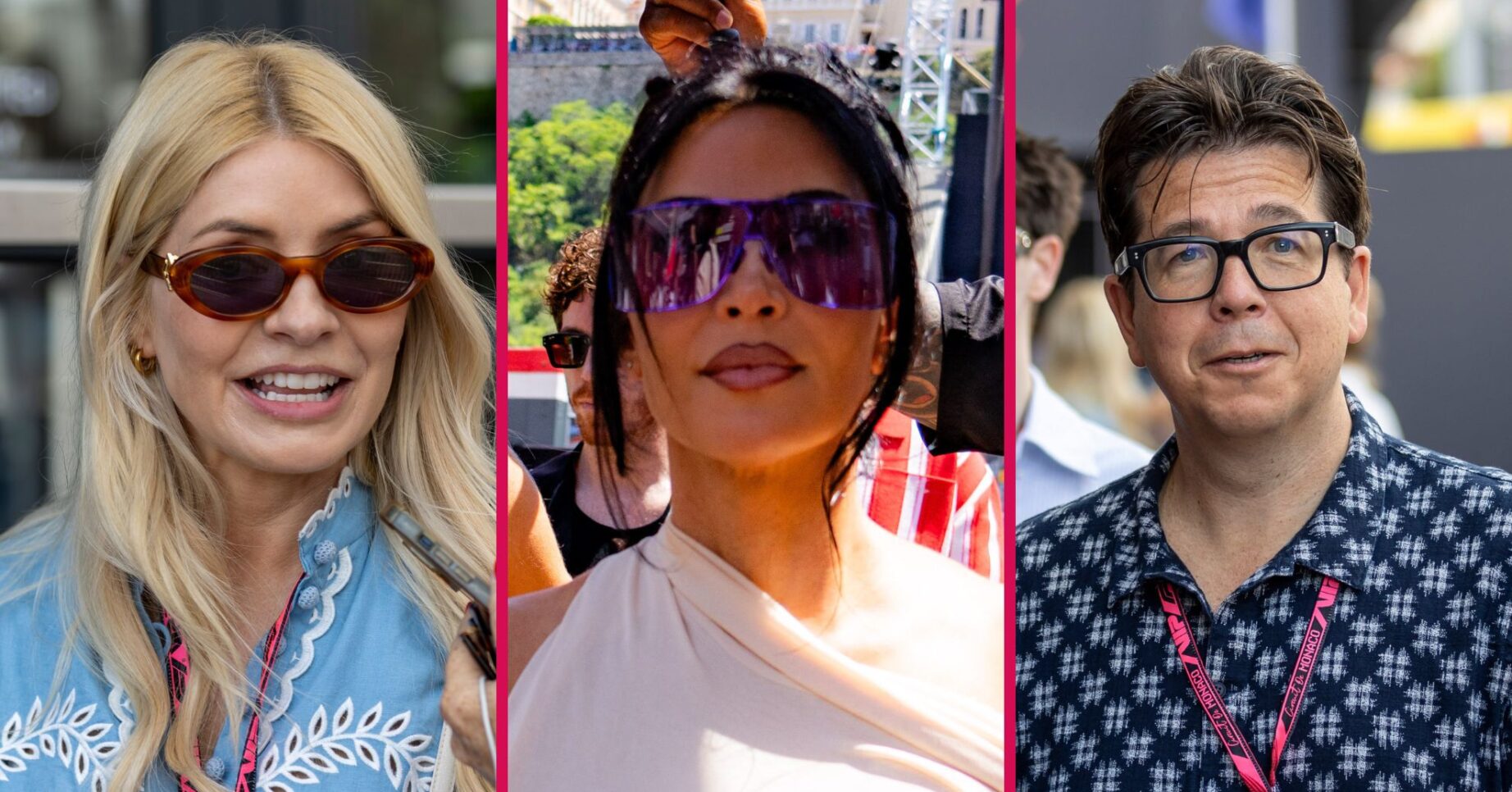 Holly Willoughby / Kim Kardashian / Michael McIntyre