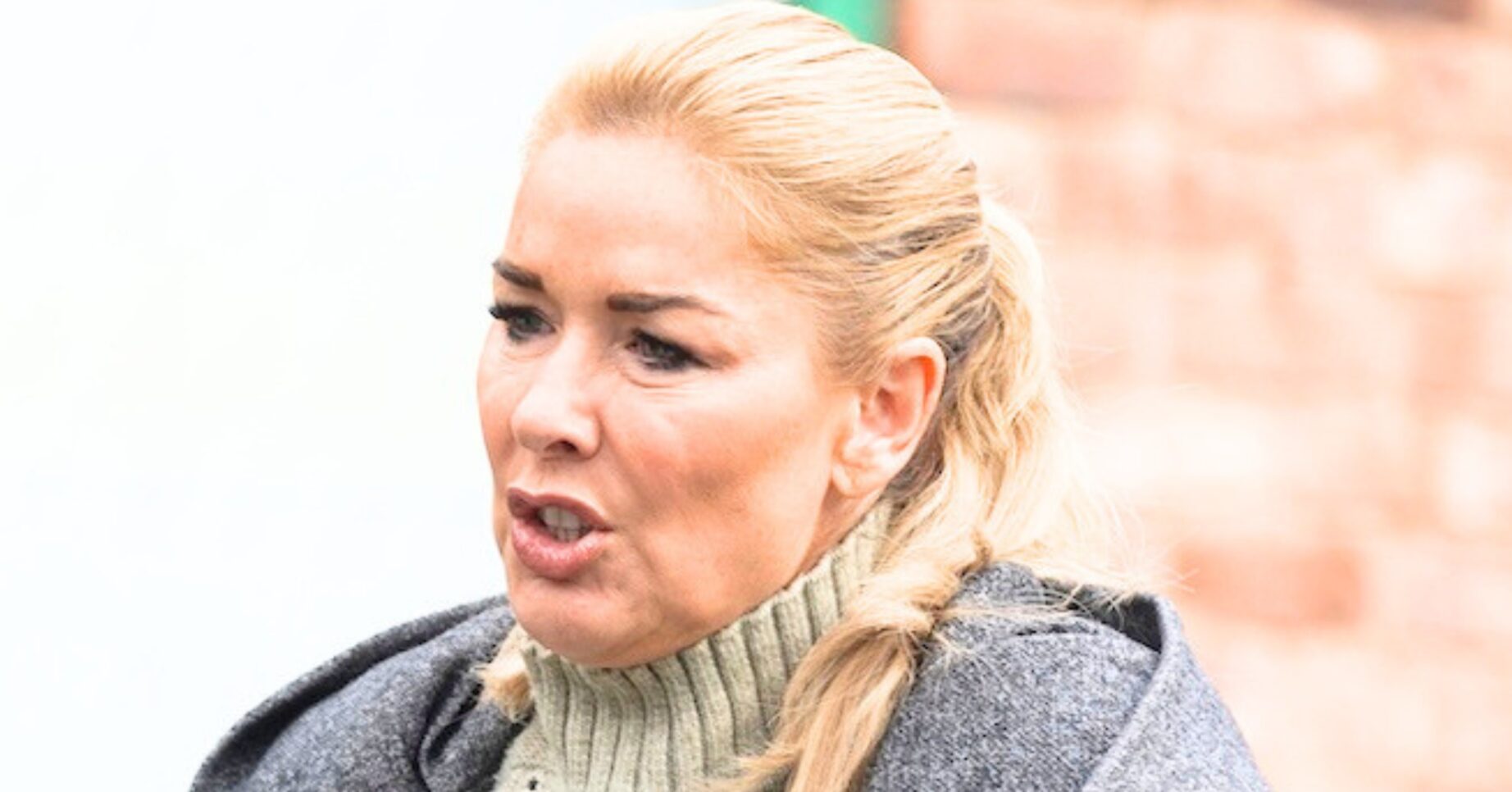 Coronation Street's Cassie angry