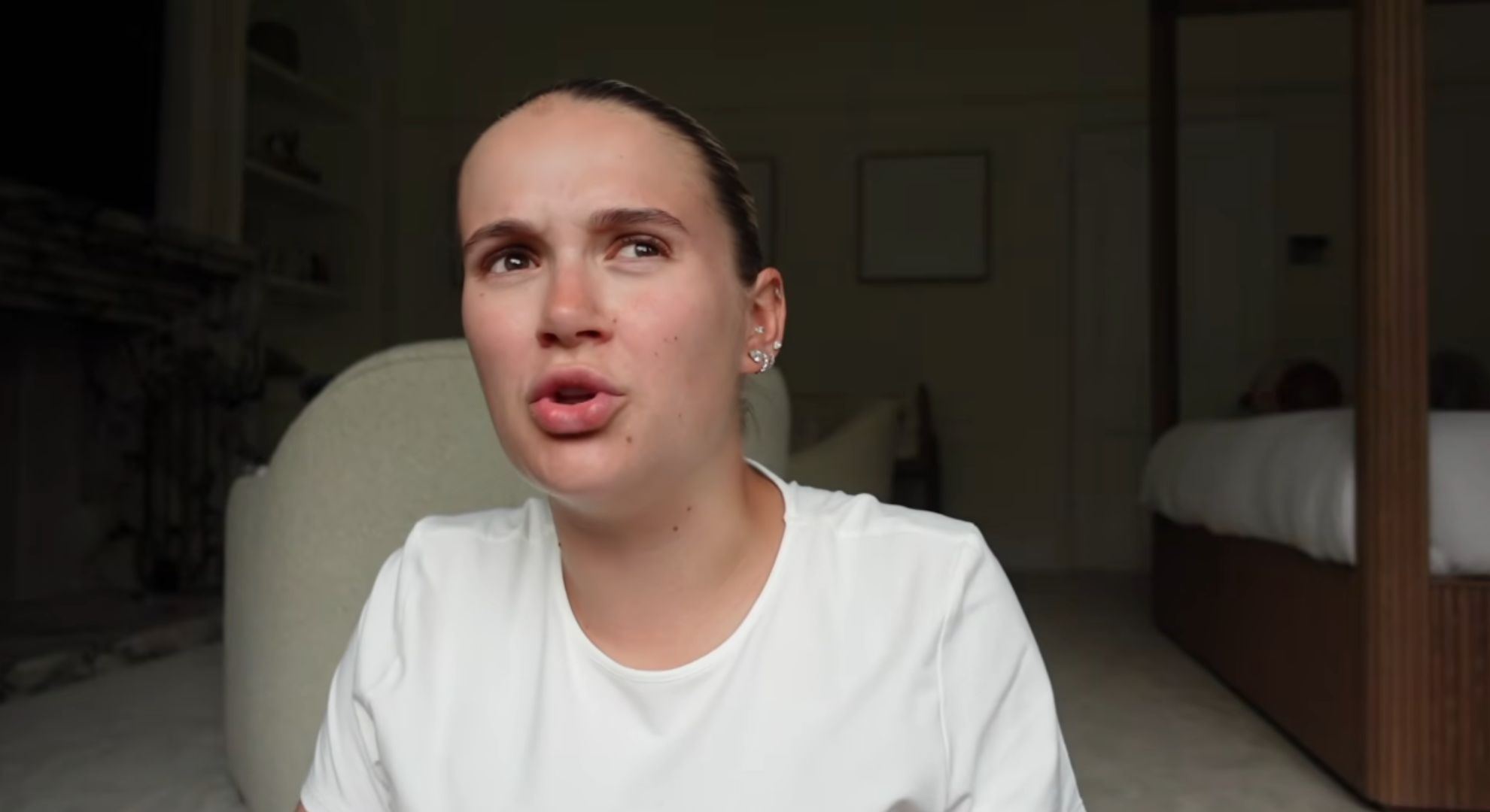 Molly-Mae Hague speaking in YouTube video