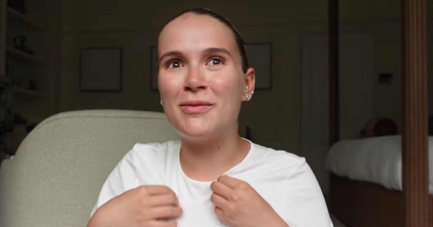 Molly-Mae Hague speaking in YouTube video