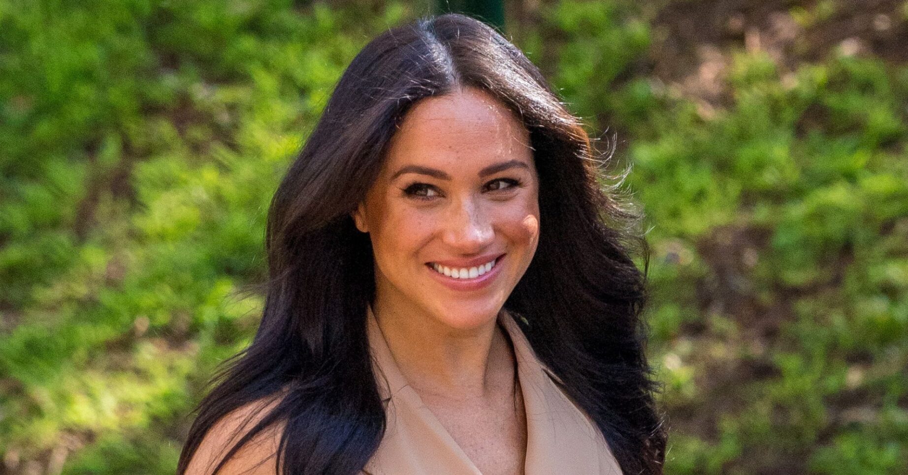 Meghan Markle smiling