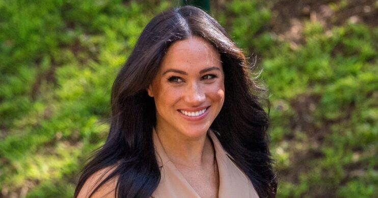Meghan Markle smiling