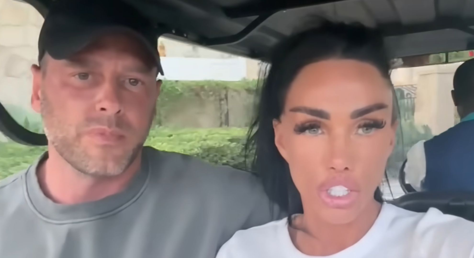 Katie Price and husband Lee Andrews in YouTube video