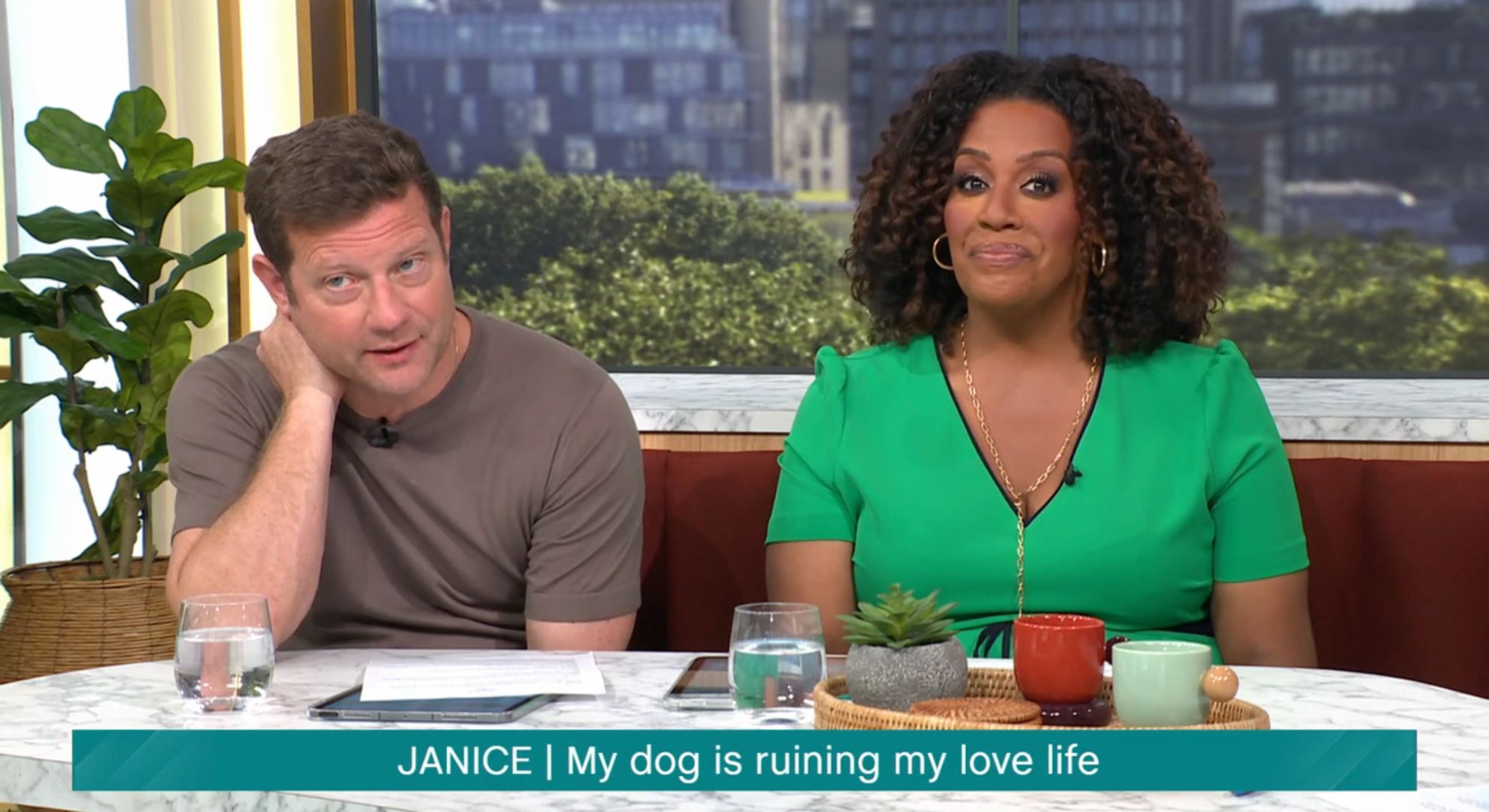 Dermot O'Leary and Alison Hammond on This Morning