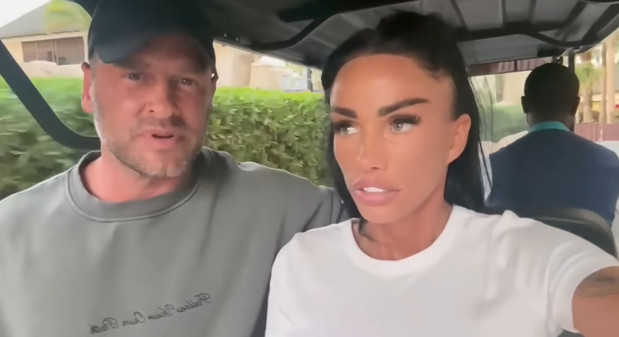 Katie Price and Lee Andrews in YouTube video