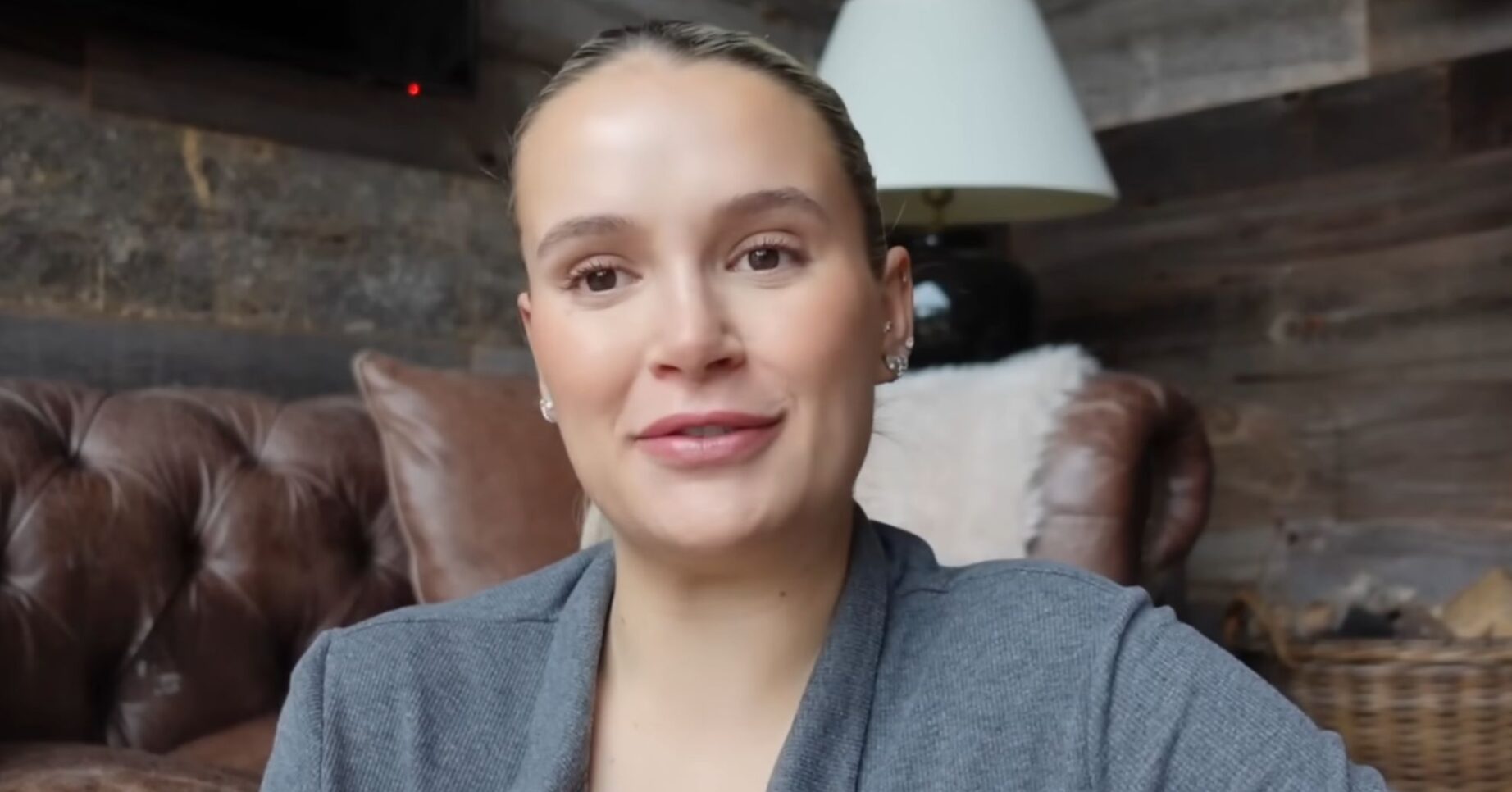 Molly-Mae Hague speaking on YouTube video