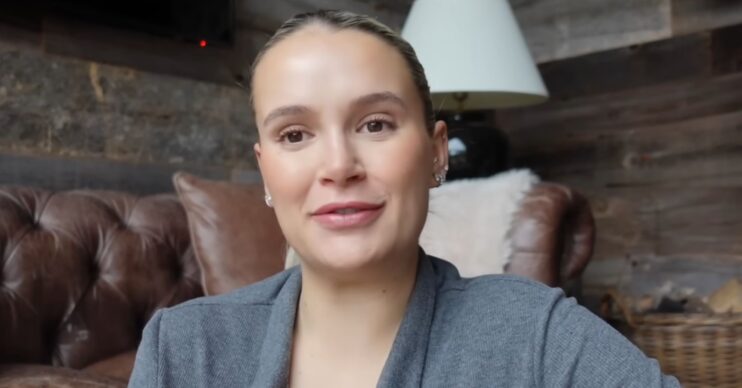 Molly-Mae Hague speaking on YouTube video