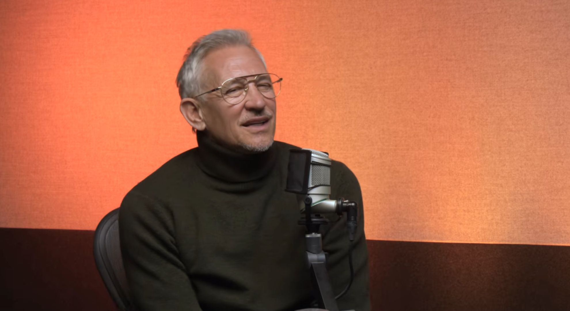 Gary Lineker on podcast