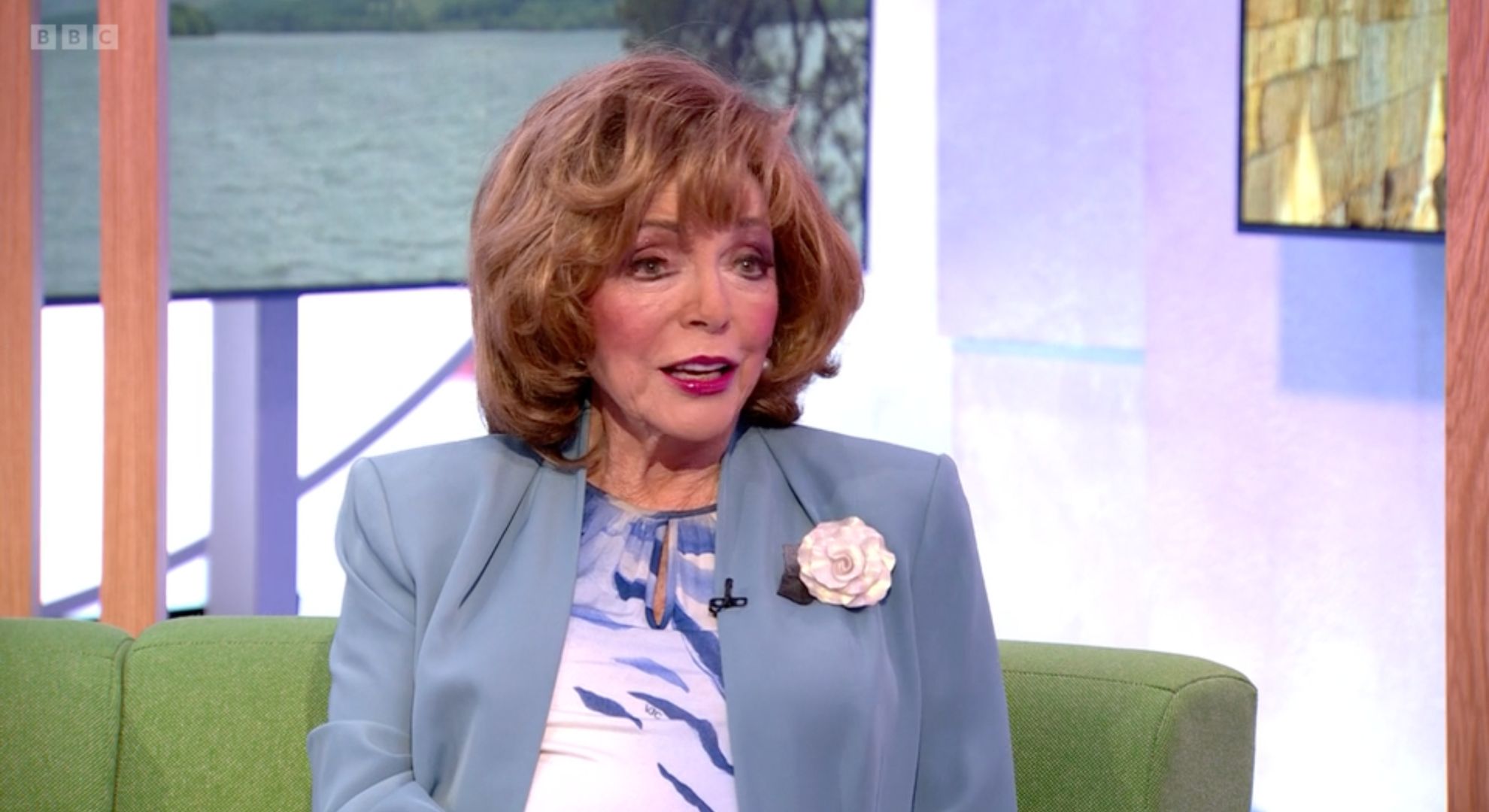 Joan Collins on The One Show