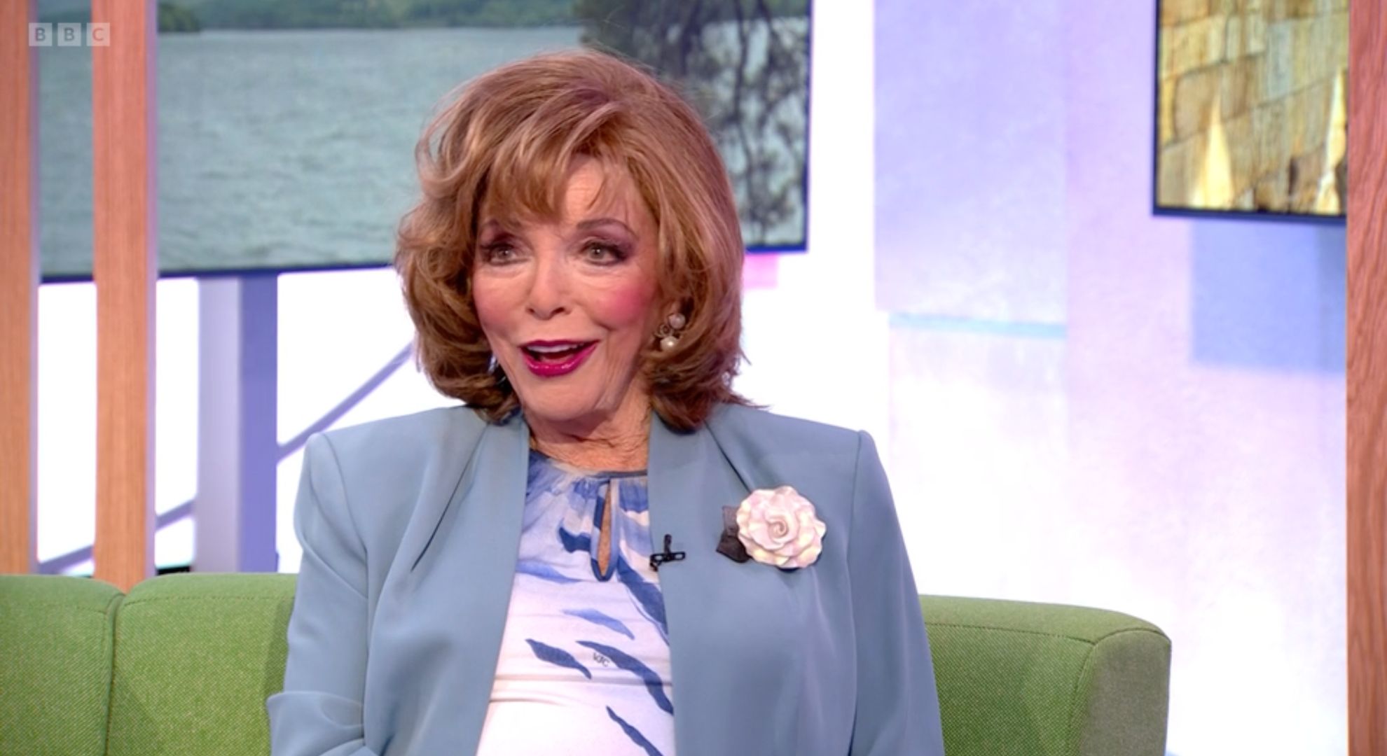 Joan Collins on The One Show