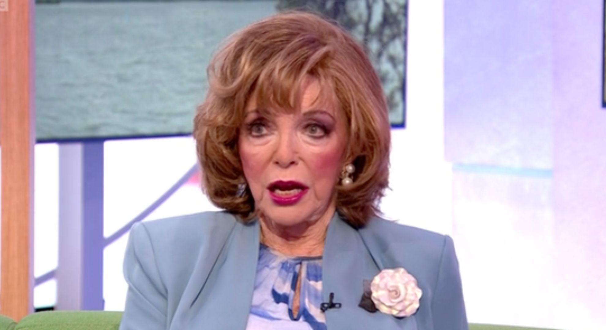 The One Show viewers left stunned by Joan Collins’ appearance at 93
